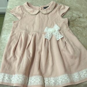 NWT Cynthia Rowley Dusty Pink with Lace Dress Size S (5-6)